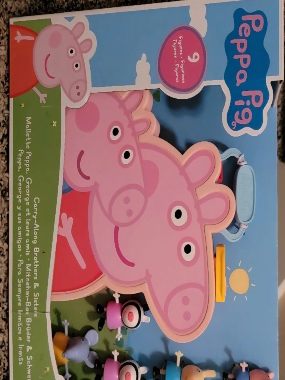 Peppa the Pig Carry Along Brothers and Sisters